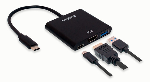 Hub Adaptador Multipuerto Usb C A Hdmi / Usb 3.0 / Usb C