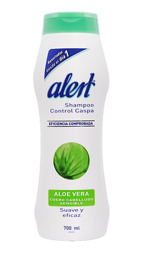 Alert Shampoo Control De Caspa Aloe 700ml