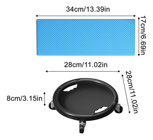 Tablero De Rueda Abdominal Control Deslizante De Ejercicio A