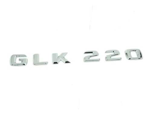 Emblema Mercedes Benz Baul Glk220 Letras Numero