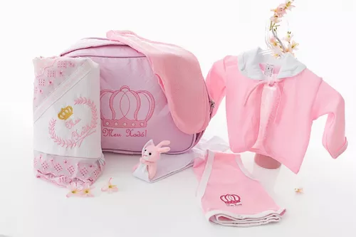 Bebe Reborn Menino Principe Enxoval + Bolsa Maternidade