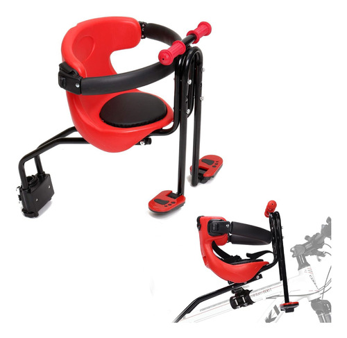 Silla Frontal De Bicicleta Para Niños Y Bebes 50kg