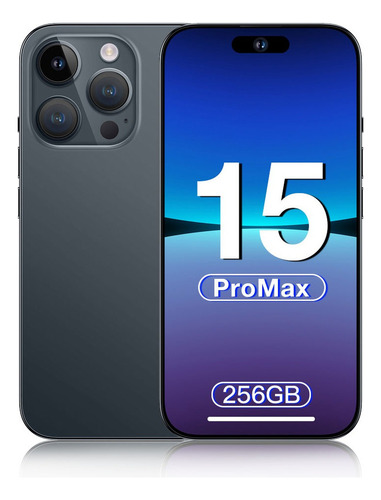 Edición Especial Smartphone I15 Promax Global Version Teléfonos Inteligentes De Pantalla Completa De 6,8 Pulgadas 8gb+256gb Dual Sim