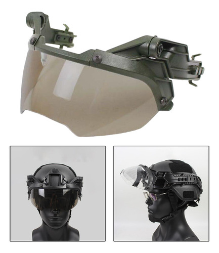Gafas Antiniebla Para Casco Op, Accesorios Verde A