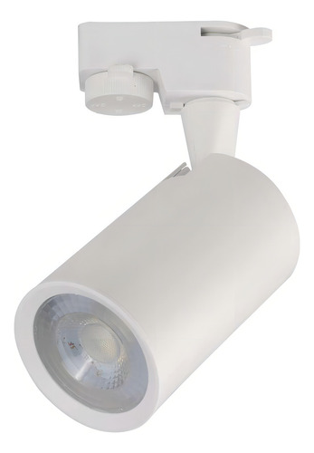 Spot Para Trilho Lâmpada Par20 E27 Branco 50w 220V Blumena
