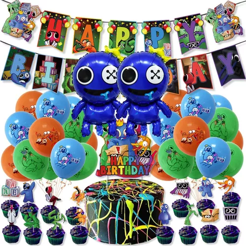 Pack Fiesta Globos Bluey con Letrero de Feliz Cumpleaños (31 piezas) :  : Juguetes y Juegos