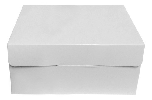 Cajas Delivery Tortas, Dulces (22x22x10) 25 Unid.