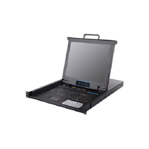 Bandeja Tft Com Monitor 17 Mouse + Teclado Usb Novo 1 Porta