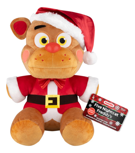 Felpa Fnaf Santa Freddy Mega 40 Cm Exclusivo Gamestop