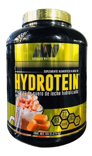 Hydrotein Advance Nutrition 5 Lbs Sabor Café Caramelo