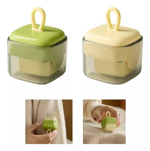 X, Mini Rodillo Pelusa Portátil, Reutilizable Y Lavable