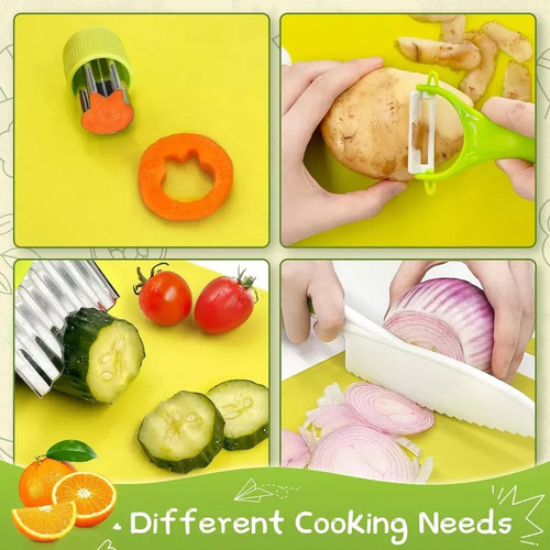 / Nuevas Herramientas De Cocina Montessori 18 Pcs Para Niños