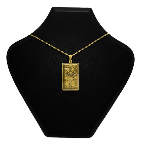 Cadena Y Dije Signo Horóscopo Zodiaco Constelación Oro 18k 4 - Cáncer 50 Cm