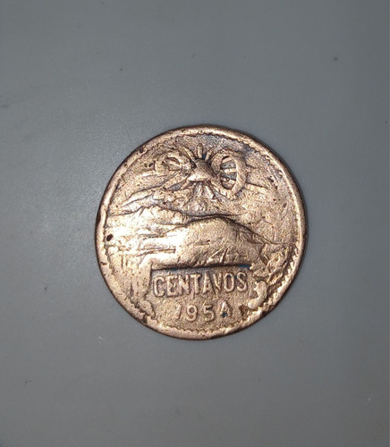 Moneda De 20 Centavos De 1954 Con Errores 