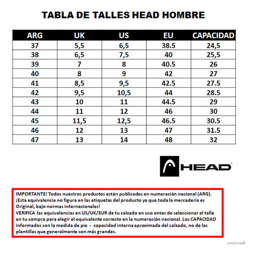 Imagen 6 de 10 de Zapatillas Head Volley Voley Indoor Hombre Az Az