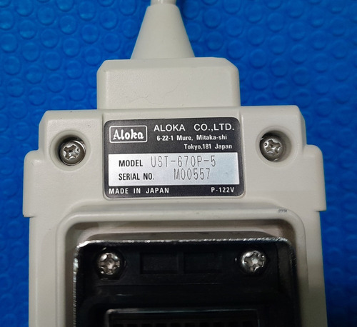 Sensor Transductor Aloka Ust-670p-5 ****original**** (Usado)
