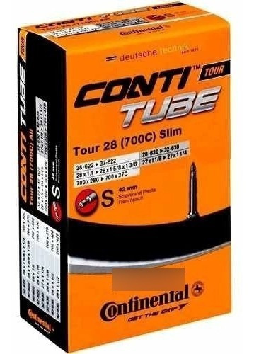 Camara De Ar Continental Tour 28 Aro 700x28/37c Presta 42mm