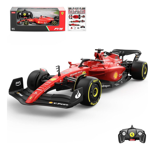 Voltz Toys Authentic 1:18 Escala Con Licencia Ferrari F1 75