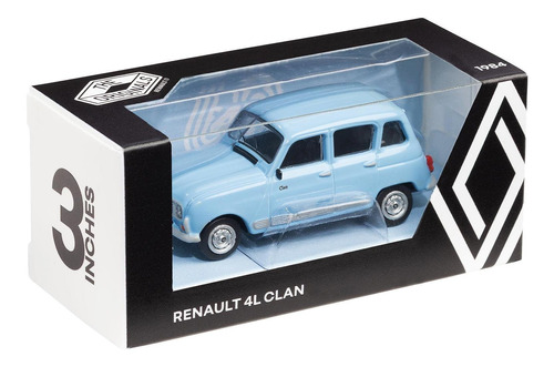 Miniatura R4 60 Aniversario Azul Boutique Renault