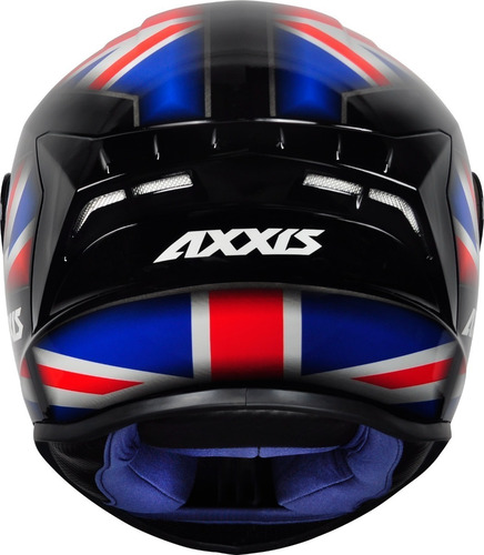 Imagem 4 de 10 de Capacete Axxis Draken Uk + Viseira Extra Inclusa