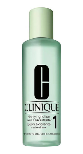 Clinique Loción Exfoliante Clarifying 1 Piel Seca  400ml