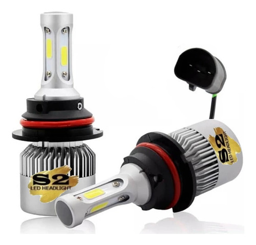 Par Bombillos Luz Led Moto O Carro S2 H4