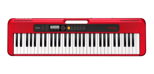 Imagen 1 de 4 de Teclado musical Casio Casiotone CT-S200 61 teclas rojo