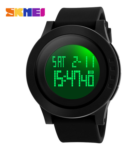 Reloj Deportivo Led Coreano Estadounidense: Negro, Modelo 11