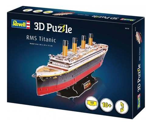 Rompecabezas 3D Revell 00170 Rms Titanic