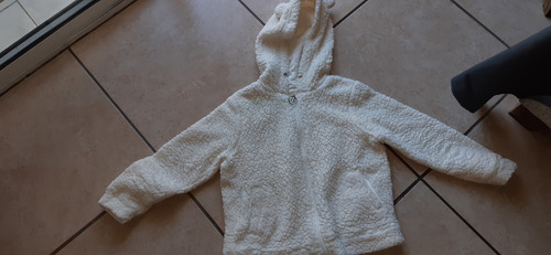 Campera De Peluche Cruda De Niña Talle 34 De Como Quieres