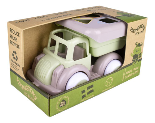 Viking Toys Ecoline Camión De Reciclaje