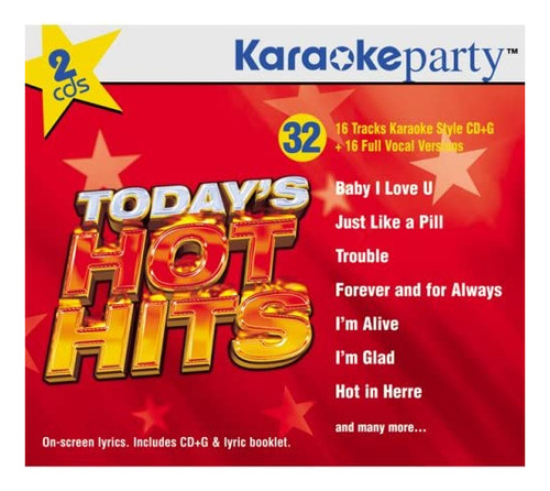 Cd: Karaoke Party: Los Éxitos Más Populares De Hoy