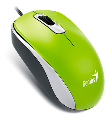 Mouse Usb Optico Genius Dx-110 1000dpi Pc Notebook Verde