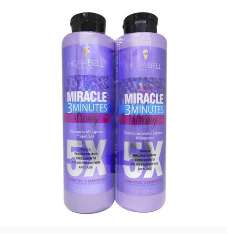 Hidrabell Kit Miracle - Shampoo E Condicionador