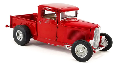 Camioneta Hot Rod Rojo Edicion Limitada Pieza Todo Mundo