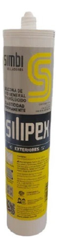 Silicon Sellador Transparente Cartucho 290cc Silipex 