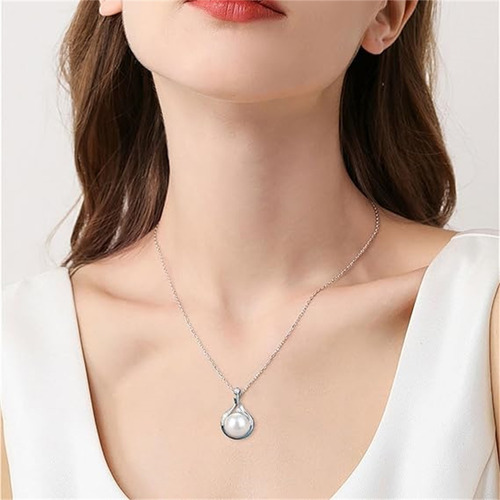 Un Conjunto De Joyas De Perlas Para Mujer, Ajustable, Dainty