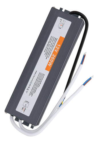 Controlador Led Impermeable De 200 W De Potencia Electrónica