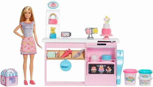 Boneca Barbie Boleira Decoração De Bolo Playset Nova 2019