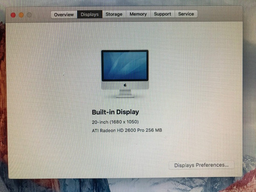iMac 2008 2,66 Ghz Intel Core 2 Duo 4gb