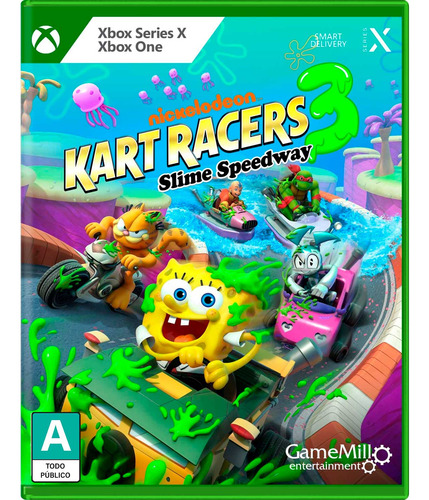 Nickelodeon Kart Racer 3 Slime Speedway Xbox One / Series X