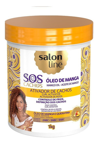 Activador De Rizos Salón Line 1kg