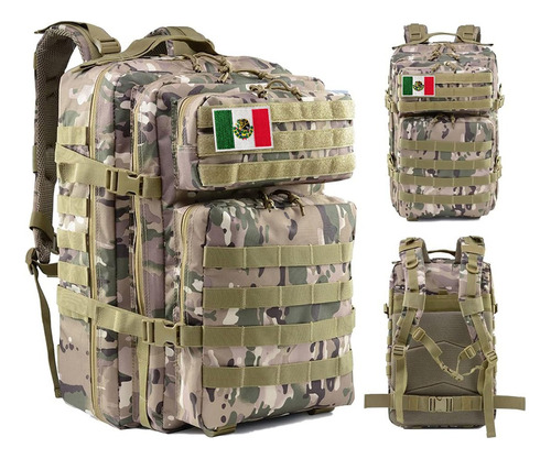 Mochila Táctica Militar 45l Gran Capacidad Mochila Crossfit