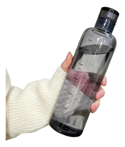 Botella De Agua (-n) Con Recordatorio De Escala Horaria Para