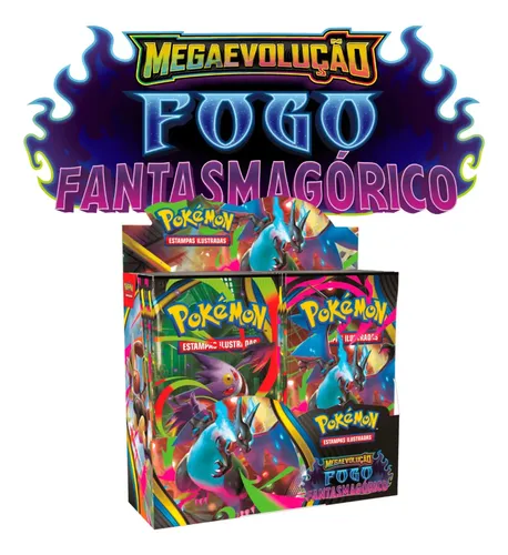 Caixa Booster Box 36 Boosters Fogo Fantasmagórico Copag Tcg