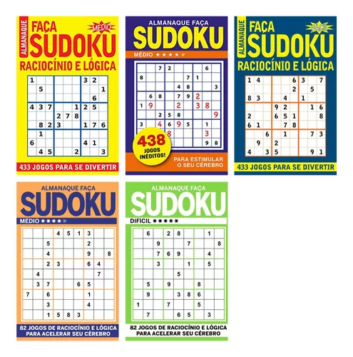 Almanaque Faça Sudoku Dificil, de On Line a. Editora IBC - Instituto  Brasileiro de Cultura Ltda, capa mole em português, 2018