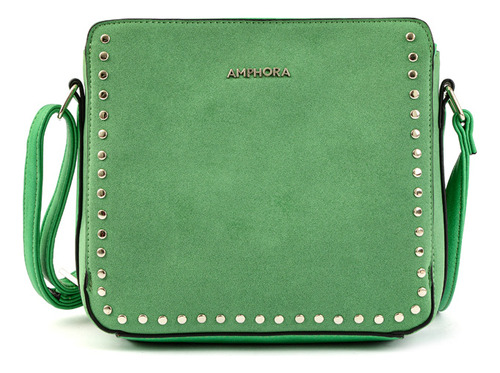 Amnia Cartera Bandolera Verde Claro