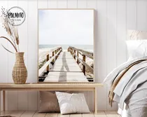 Comprar Lámina Imprimible Cuadro Playa, Camino A La Playa Boho Arte