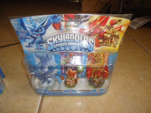 Skylanders Spyros Adventure 3 Pack Paquete De 3 Figuras +++