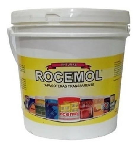 Rocemol Tapagoteras Transparentex 10lt +1lija Al Agua